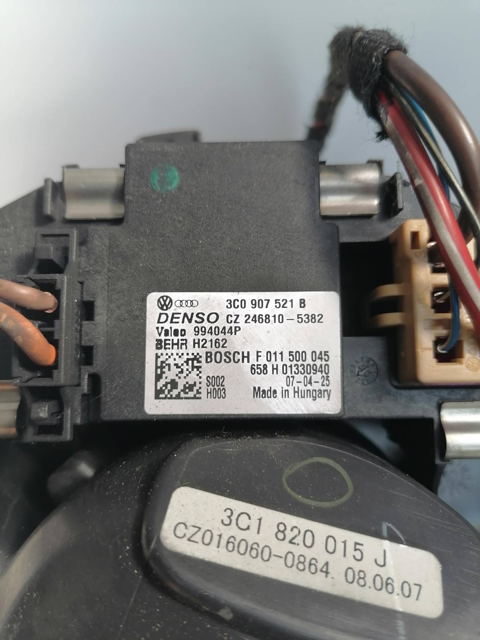 Motorino ventilazione abitacolo